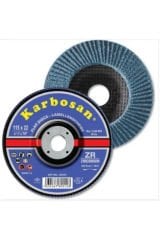 Karbosan 115x22 ZR 60 Kum Flap Disk Premium Line (983460)