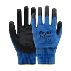 Beybi PN5 Zebra Eldiven Mavi-Siyah