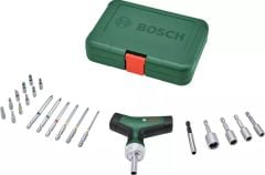 Bosch 1600A02Z9T  T Tipi Cırcırlı Tornavida Seti 22 Parça