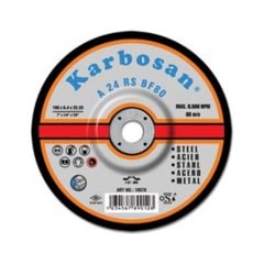 Karbosan Metal Taşlama Diski 115x6,4x22,23 (910550)