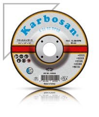 Karbosan 115x6.4x22 Inox Taşlama Taşı (910680)