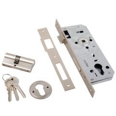 KALE Sil.daire Kilidi 152R/35 Mm Nikel