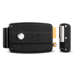 KALE Elektrikli Trajli Kilit Siyah Nikel 157El