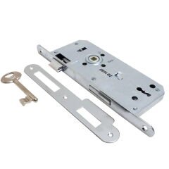 KALE Ekstra Gömme Kilit Oval Krom 141/45 Mm