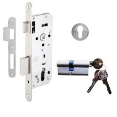 KALE Sil.daire Kilidi 152R/40 Mm Nikel