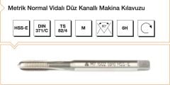 MTE M3.5 HSS-E DIN 371/C Metrik Normal Vidalı Düz Kanallı Makina Kılavuzu B00105720350