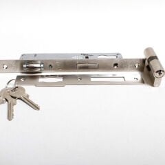 KALE Sil.daire Kilidi Makaralı 155/20 Mm Nikel