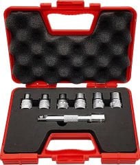 İzeltaş 1113006007 1/2'' 7 Parça Star Lokma (Torx) Anahtar Takımı