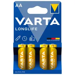 VARTA Longlife Alk. Kalem Pil 5157(pk 4 Lü) 525164
