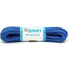 İPSAN Pp Halat Beyaz/Mavi/Yeşil 5 Mm 10 Mt Pp0510