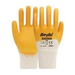 BEYBİ KN350 Nitril Eldiven Sarı 1 Koli ( 288 Çift )