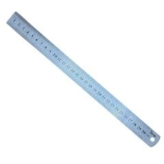 GFB Paslanmaz Çelik Cetvel 300 mm  Kod:1444