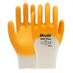 BEYBİ KN1 FLEX Nitril Eldiven Sarı