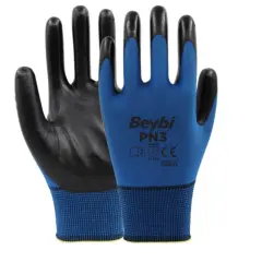 BEYBİ PN3 Eldiven Mavi-Siyah