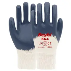 BEYBİ KN4 Nitril Eldiven Lacivert NO:10