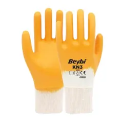 BEYBİ KN3 Nitril Eldiven Sarı