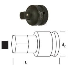 ''OSAKA LOKMA ADAPTÖRÜ 3/4''''-1/2'''' LN34-12AD''