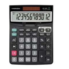 MEŞEM HESAP MAKİNESİ 12 HANE BÜYÜK BOY KOD:MSM130T