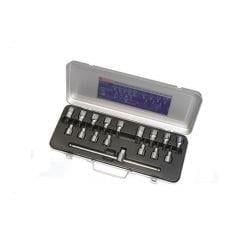 İzeltaş 1113006017  1/2'' Lokmalı Allen Uç ve Star (Tork) Uç Takımı 17 Parça