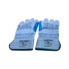 MEŞEM 1. Kalite Takviyeli Deri Eldiven No:10 EL610