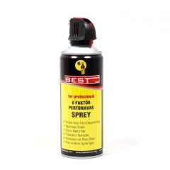 Best 6 Faktör Yağlayıcı Pas Önleyici Performans Spreyi 400 Ml