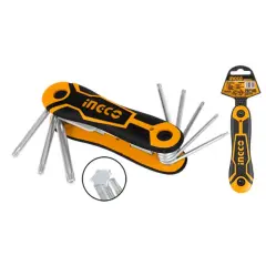 İNGCO HHK14083 Çakı Tipi Torx Allen Seti 8'li