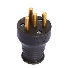 BYLİON Trfz. Kauçuk Düz (erkek) Fiş 3x25a Kod:keft