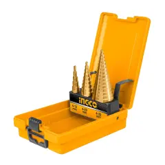 İNGCO AKSDS0301 Kademeli Matkap Ucu Seti 3'lü