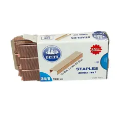 DELTA Ofis Zımba Teli 24/6 10'lu