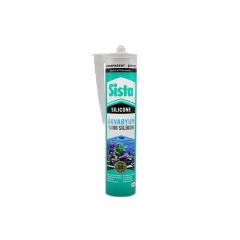 SİSTA Akvaryum Silikonu Şeffaf 280 ml