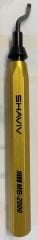 SHAVIV MB2000 SARI/GOLD İnce Tutuş Değiştirilebilir Bıçaklı E100 Bıçak ile 155-29161
