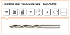 MTE 14 mm HSS DIN 338 Metal Matkap Ucu Silindirik Saplı B00007001400