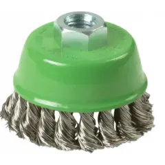 CTM Paslanmaz Burgulu Çanak Firça (Pbc-55) 55 Mm