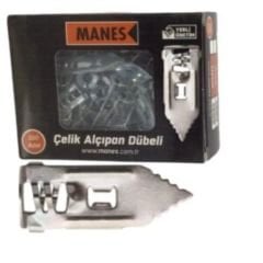 MANES Çelik Alçıpan Dubeli Kısa (100 ADET)