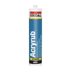 Soudal Silikonize Mastik 500 gr Beyaz (117566)