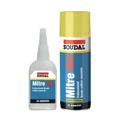 SOUDAL Mitre Kit 2C Hızlı Yapıştırıcı 400ML+100 GR( 172555)