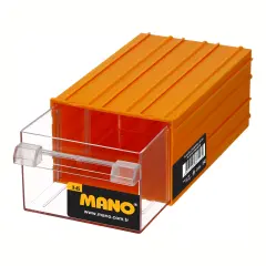 MANO Çekmeceli Sarı Kutu (175x230x110 MM) K-45