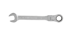 İzeltaş 0345020017 Mafsallı Cırcır Kombine Anahtar 17 mm