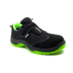 EMEX MİLANO Çelikburun Süet Ayakkabı Yeşil