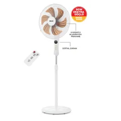 İNOVA SERİN Ayaklı Kumandalı Vantilatör 18''